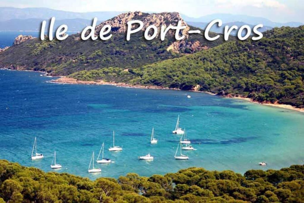 STUDIO Port de Hyères proche des Plages Extérieur photo